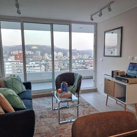 Exclusivo Departamento A Pasos De La Playa En Vina Apartman Vina del Mar Kültér fotó