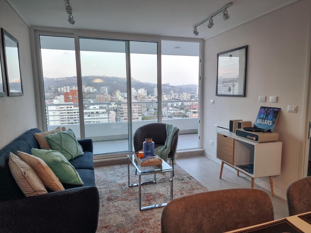 Exclusivo Departamento A Pasos De La Playa En Vina Apartman Vina del Mar Kültér fotó