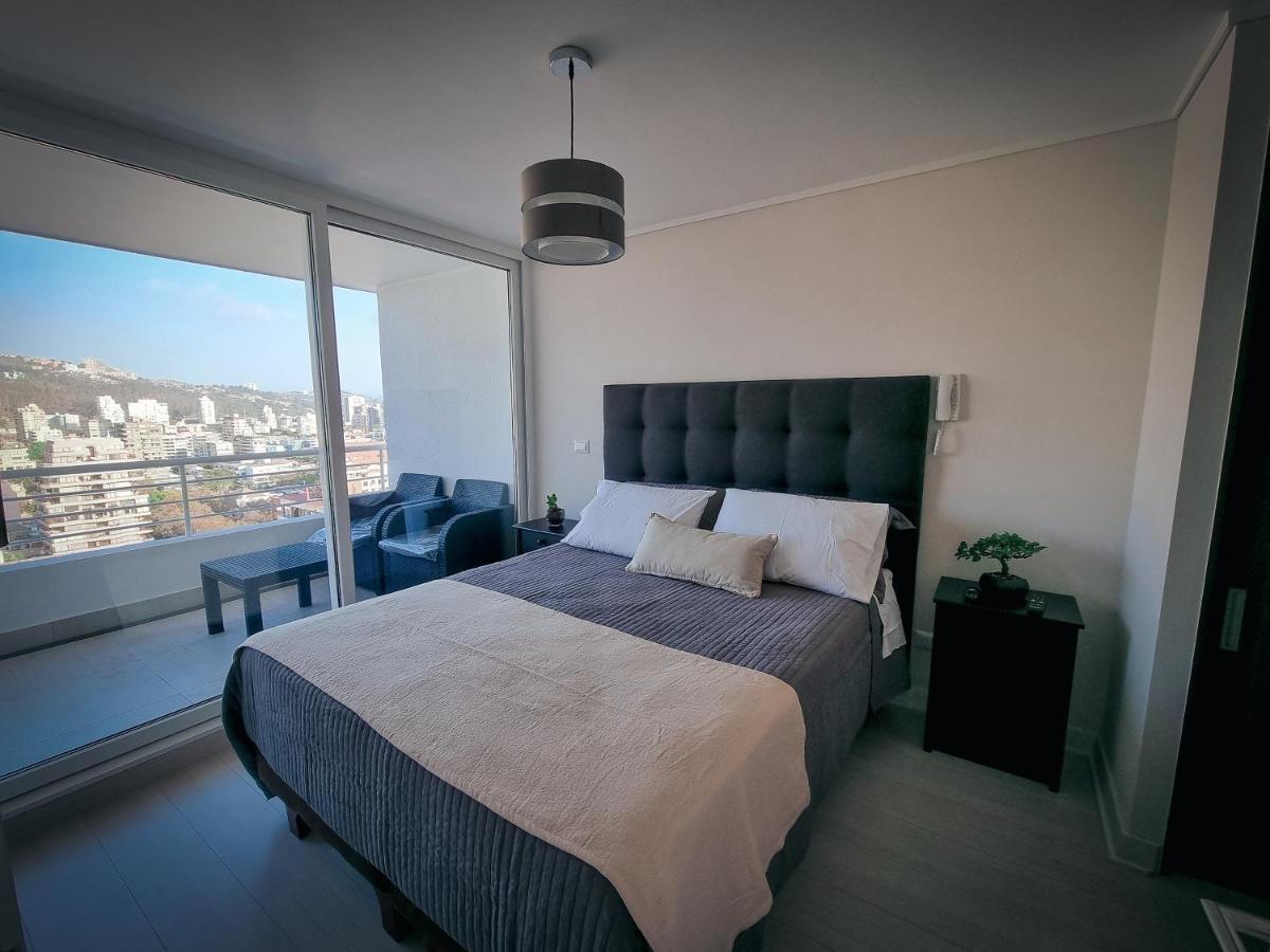 Exclusivo Departamento A Pasos De La Playa En Vina Apartman Vina del Mar Kültér fotó